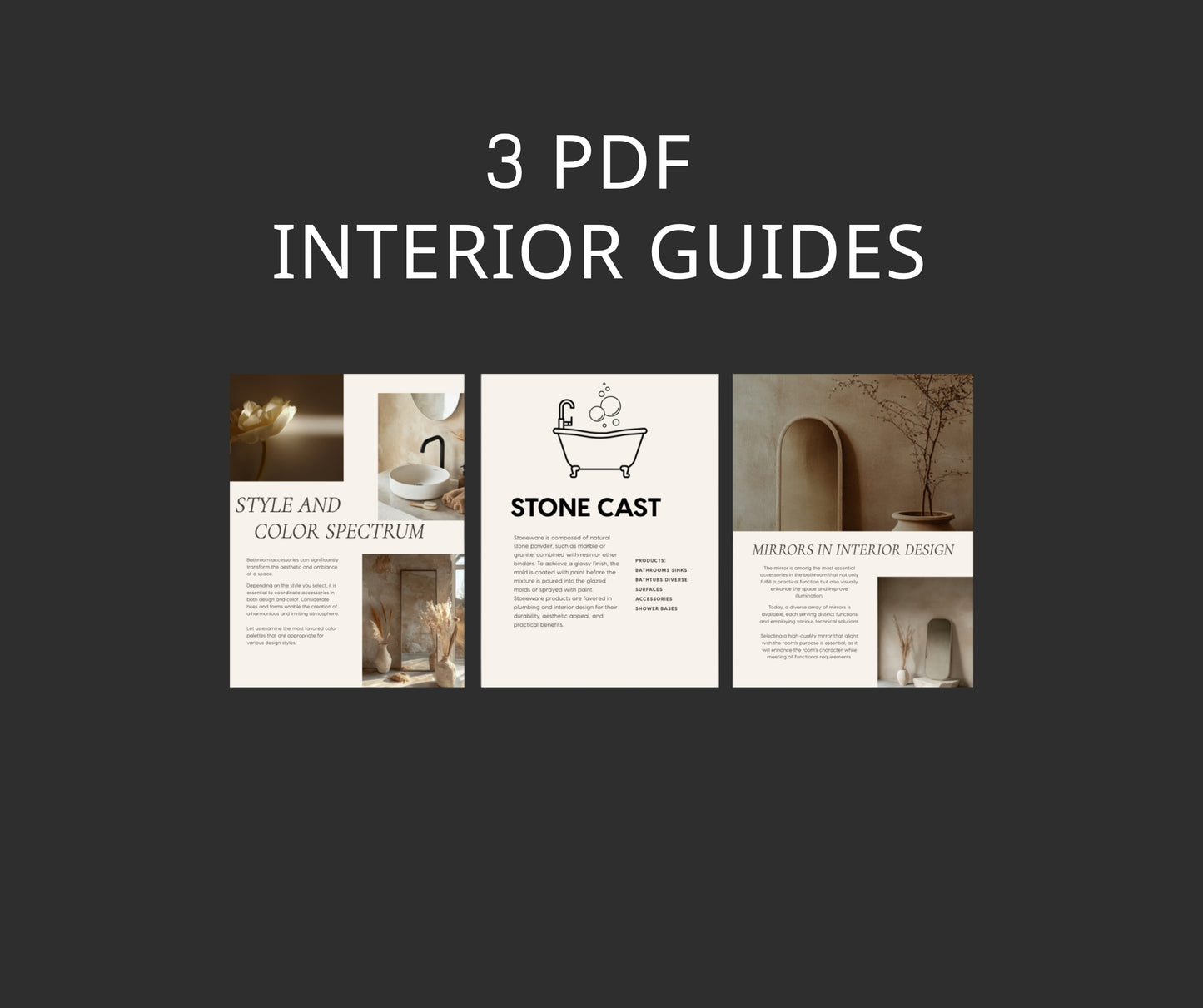 Beige Natural Bathroom