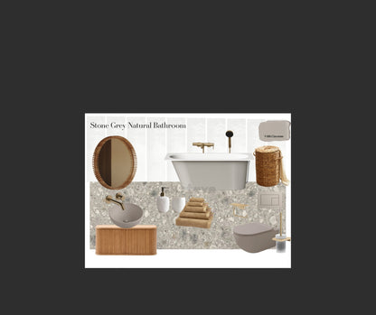 Grey Natural Bathroom