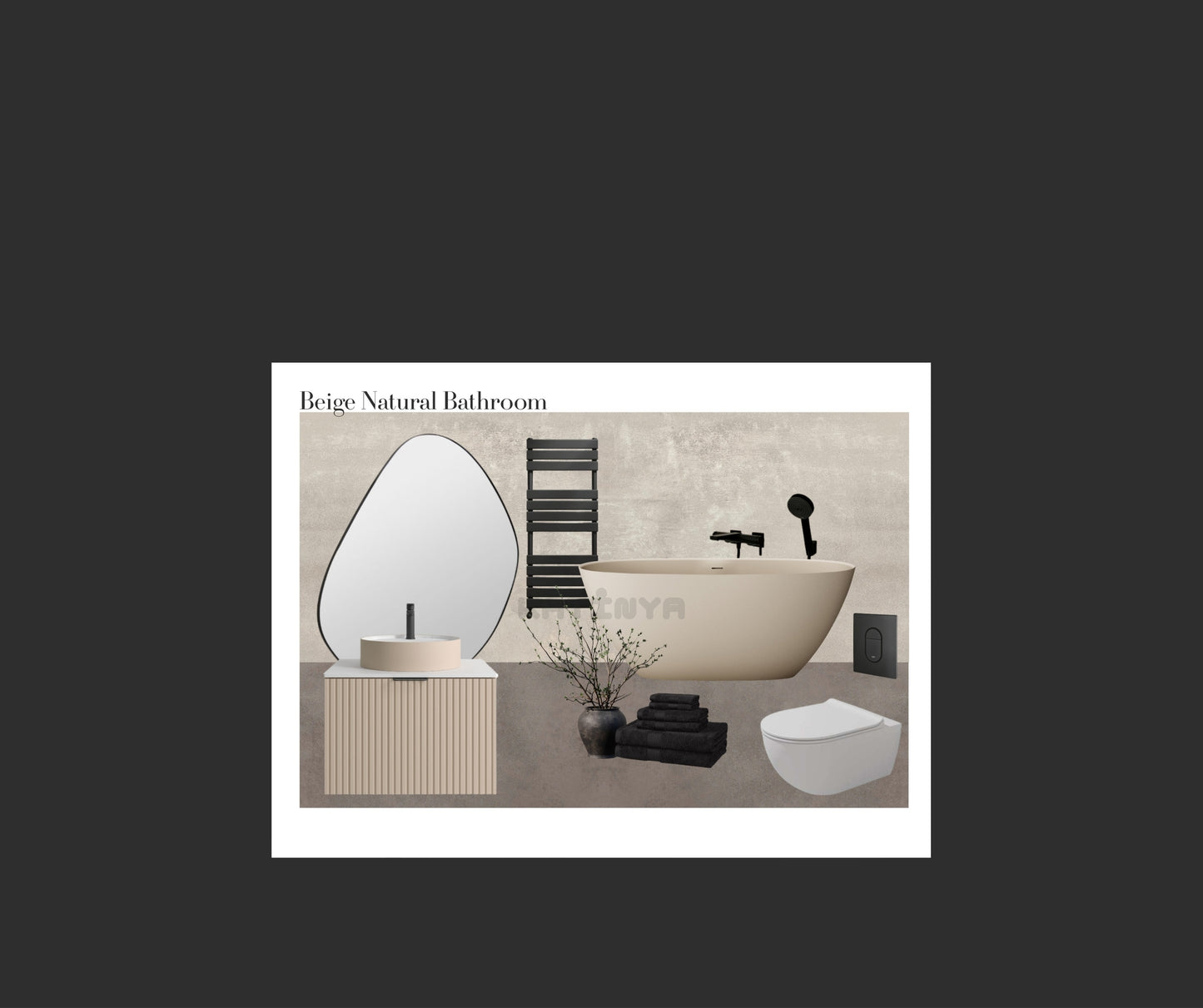 Beige Natural Bathroom